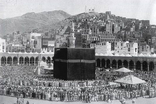 カーバ神殿（1907年）<br />メッカ（サウジアラビア）の写真
