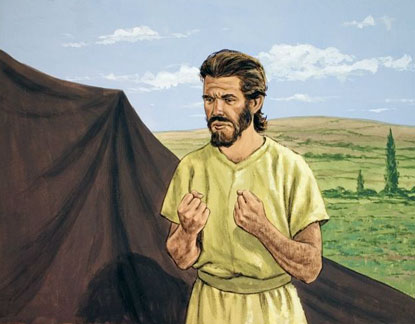 Esau hated Jacob for what he had done.<br />エサウは祝福を弟に奪われ、ヤコブを恨むようになった