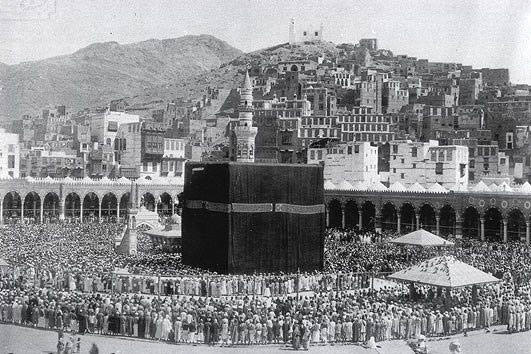 カーバ神殿(1907年)<br />メッカ(サウジアラビア)の写真